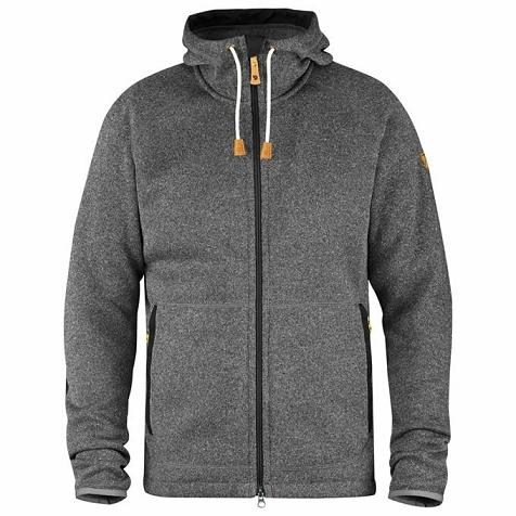 Fjällräven Men Övik Hoodies Grey PH242770 Philippines